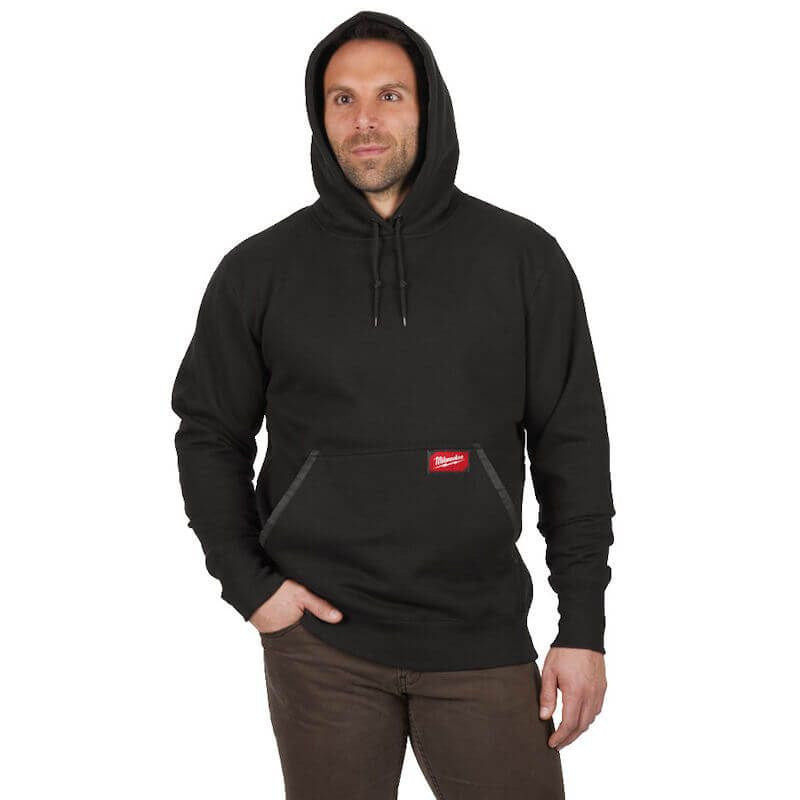 Milwaukee Work Hoodie Black - Medium
