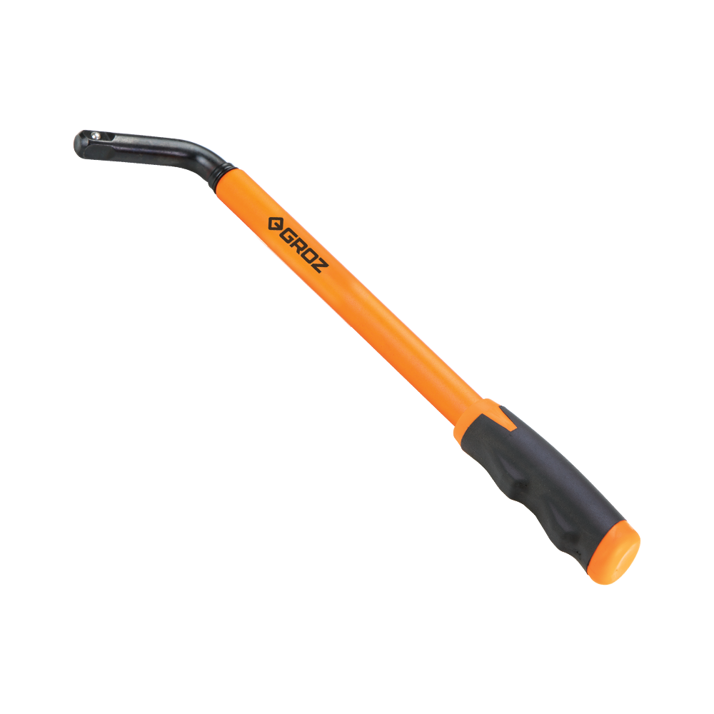 Groz Tools Telescopic Wheel Wrench 1/2 & dual size sockets; 17x19, 19x23
