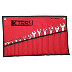 K Tool Combination Wrench Set 7-19mm 13pc