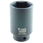 K Tool Deep Impact Socket 36mm 1/2Dr 1pc