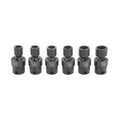 K Tool Socket Set Flex Impact 3/8 Dr 6 Point Mtr 10-15mm 6Pc