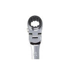 K Tool 2pc 120T Metric Double Flex Ratcheting Wrench 21x22 & 24x25