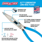 Channellock XLT 8in Long Nose Pliers